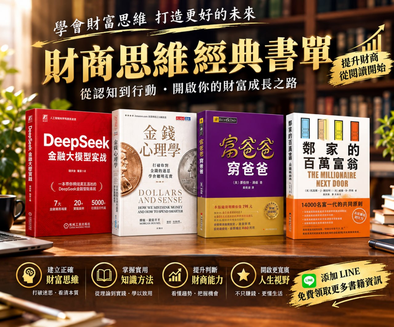 四本好書主視覺